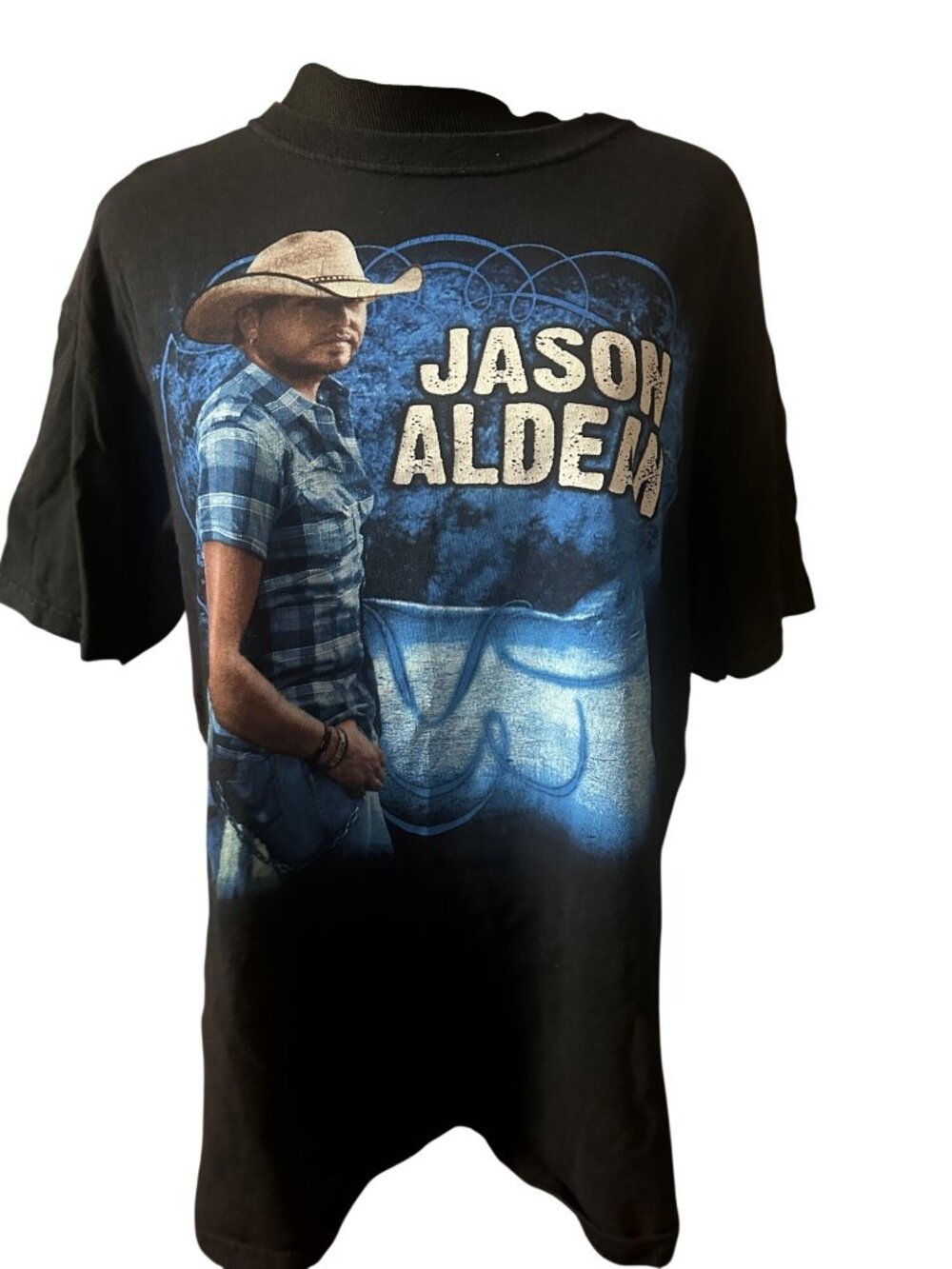 Jason Aldean black My Kinda Party 2011 t-shirt size L